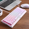 Klawiatura Marvo HECATE 61R przewodowa (USB) US, biała mechaniczna