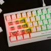 Klawiatura Marvo HECATE 61R przewodowa (USB) US, biała mechaniczna