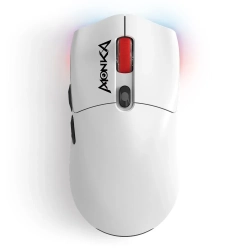 Mysz bezprzewodowa Marvo MONKA GURU G995W 26000 DPI biała