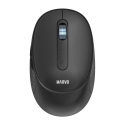 Mysz komputerowa Marvo bezprzewodowa, czarna, 1600 DPI WM111 BK