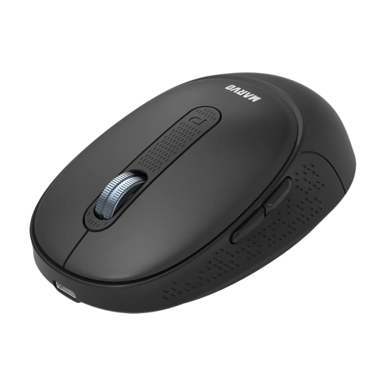 Mysz komputerowa Marvo bezprzewodowa, czarna, 1600 DPI WM111 BK