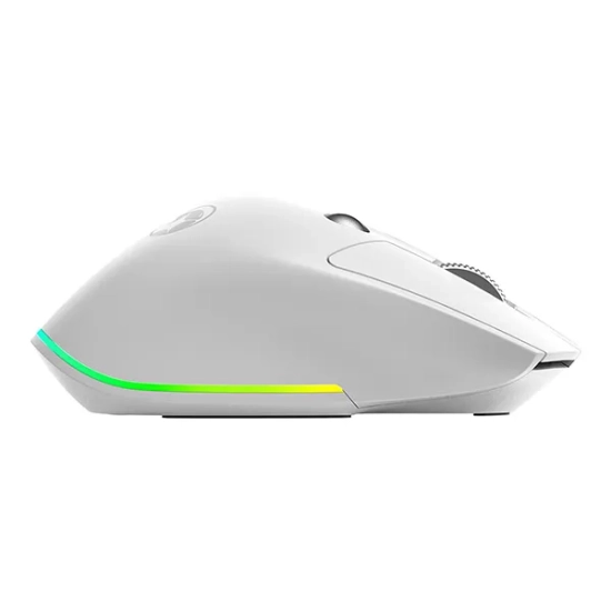 Mysz komputerowa Marvo G803 bezprzewodowa, biała, 4000 DPI G803 WH