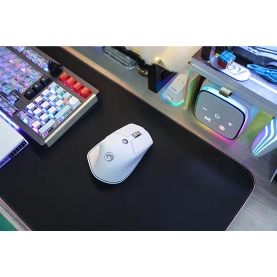 Mysz komputerowa Marvo G803 bezprzewodowa, biała, 4000 DPI G803 WH