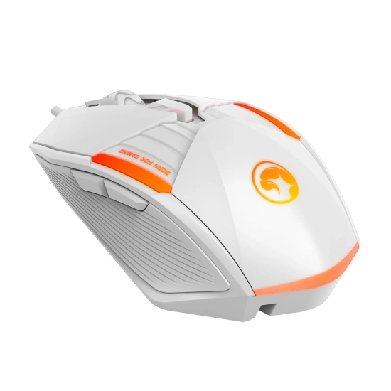 Mysz komputerowa Marvo M291 przewodowa, biała, 6400 DPI M291 WH