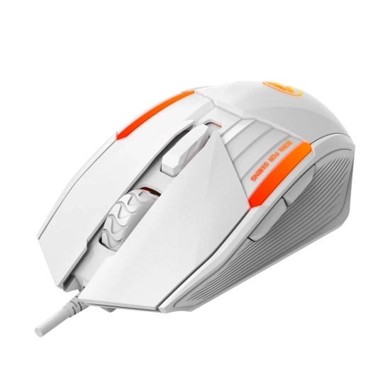 Mysz komputerowa Marvo M291 przewodowa, biała, 6400 DPI M291 WH
