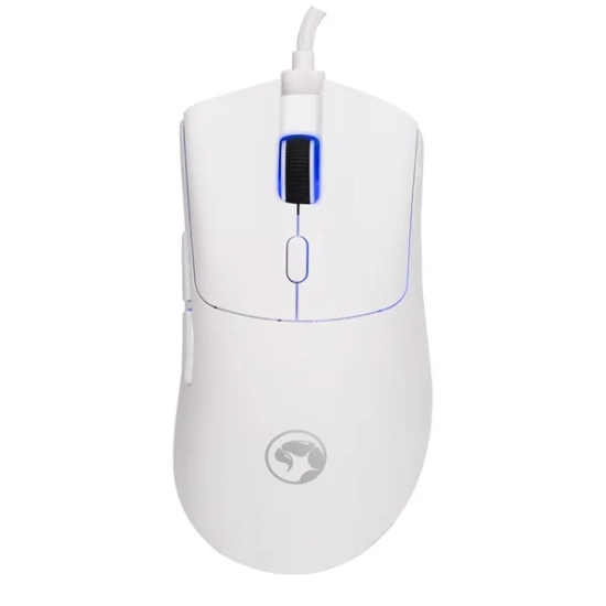 Mysz komputerowa Marvo Niro 40 biała przewodowa, biała, 12000 DPI G950 WH