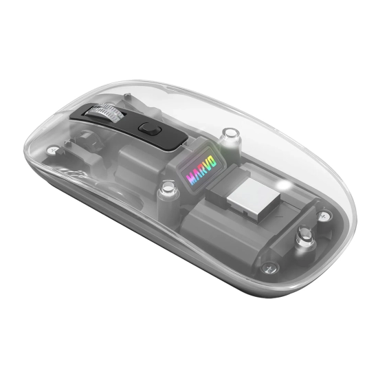 Mysz komputerowa Marvo PRISM B10 czarna bezprzewodowa, czarna, 1600 DPI