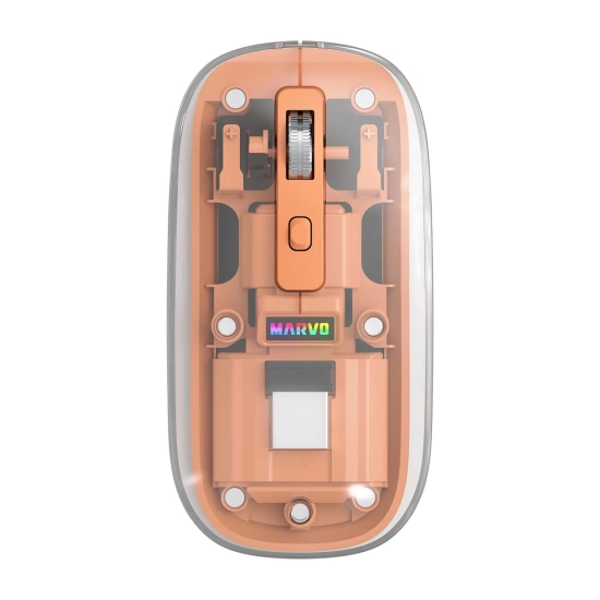 Mysz komputerowa Marvo PRISM B10 pomarańczowa bezprzewodowa M810W OR