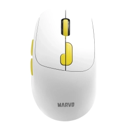 Mysz komputerowa Marvo M809W bezprzewodowa, biała, 1600 DPI M809W WH