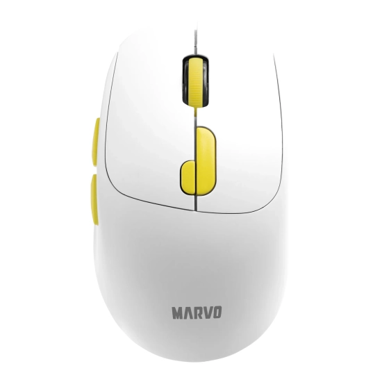 Mysz komputerowa Marvo M809W bezprzewodowa, biała, 1600 DPI M809W WH