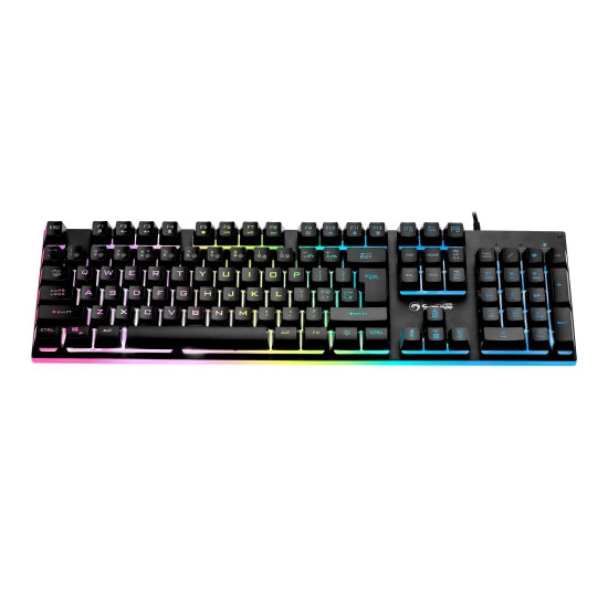 Klawiatura Marvo SOLDAT 20 przewodowa (USB) CZ/SK, czarna K604 CZ/SK