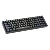 Klawiatura Marvo SHOGO 78 przewodowa (USB) US, czarna mechaniczna KG956