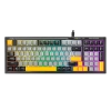 Klawiatura Marvo SOLDAT S50B przewodowa (USB) US, czarna K638B