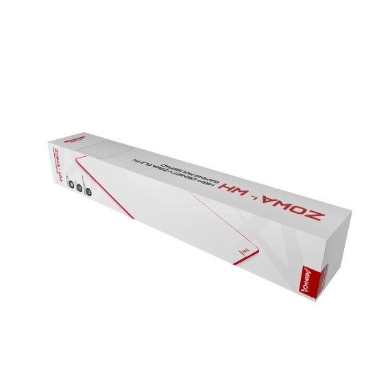 Podkładka pod mysz Marvo MONKA ZOWA L, biała, 450 × 400 × 3,5 mm G62 WH