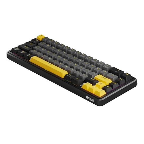 Klawiatura Marvo MAGMA M40 przewodowa (USB) US, czarna mechaniczna KG964