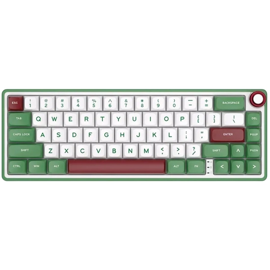 Klawiatura Royal Kludge R65 Green Sand Chartreuse Switch