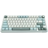 Royal Kludge R75 w kolorze Sky Cyan, wariant US z przełącznikami Brown Switch.