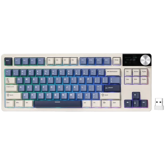 Klawiatura Royal Kludge S85 Horizon Blue Cloud Switch US