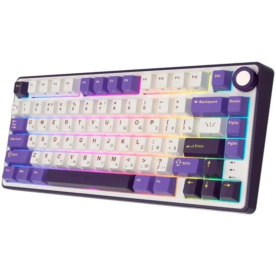 Royal Kludge R75 Blackberry Mousse Brown Switch klawiatura mechaniczna US