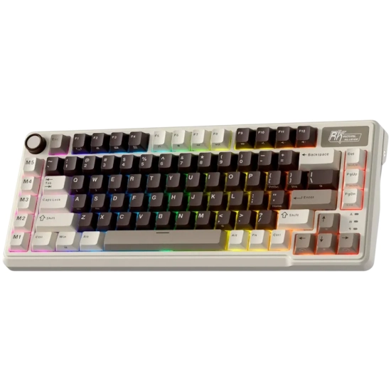 Royal Kludge Klawiatura mechaniczna L75 Mocha Grey Beige Switch US