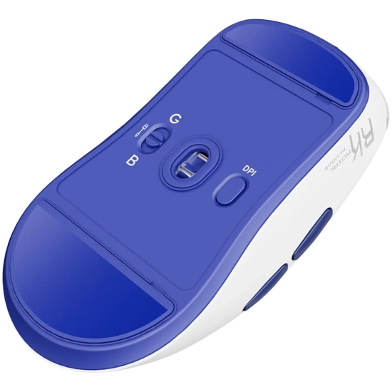 Royal Kludge Mysz gamingowa M30 White Blue PAW3311 12000 DPI