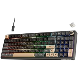 Klawiatura Royal Kludge R98 Pro Phantom Beige Switch