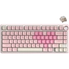 Klawiatura Royal Kludge R75 Pink Melody z przełącznikami Cream
