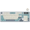 Klawiatura mechaniczna Royal Kludge S98 w wariancie kolorystycznym Light Cloud z przełącznikami Beige Switch, układ US.