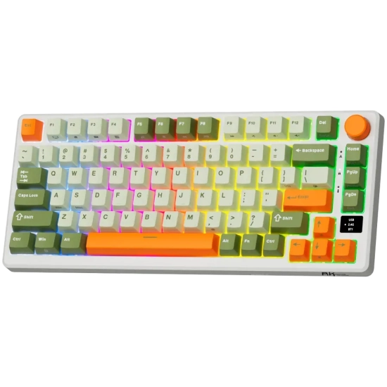 Klawiatura Royal Kludge M75 Slate Cyan Beige Switch