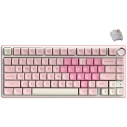 Klawiatura Royal Kludge R75 Pink Melody Beige Switch