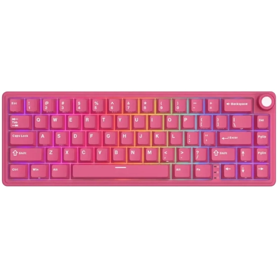 Klawiatura Royal Kludge R65 Berry Red Cream Switch