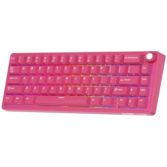 Klawiatura Royal Kludge R65 Berry Red Cream Switch