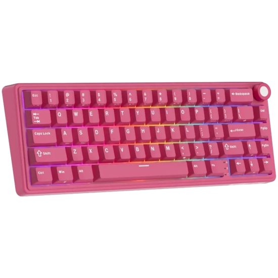 Royal Kludge Klawiatura mechaniczna R65 Berry Red Beige Switch US