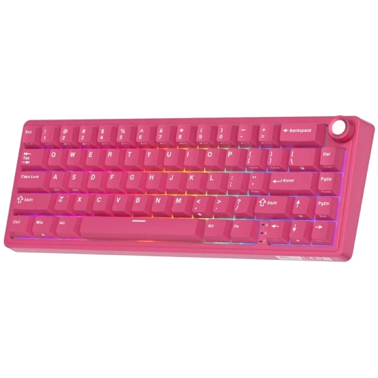 Royal Kludge Klawiatura mechaniczna R65 Berry Red Beige Switch US