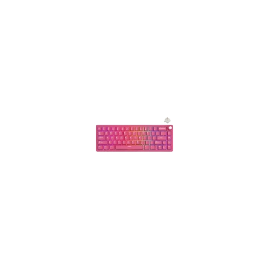 Royal Kludge Klawiatura mechaniczna R65 Berry Red Beige Switch US