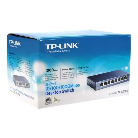 Switch TP-Link TL-SG108 8-portowy Gigabit