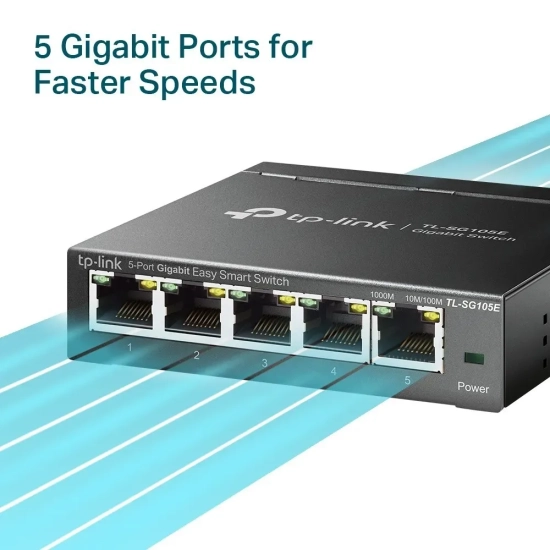 Switch TP-Link TL-SG105E Easy Smart 5x Gigabit