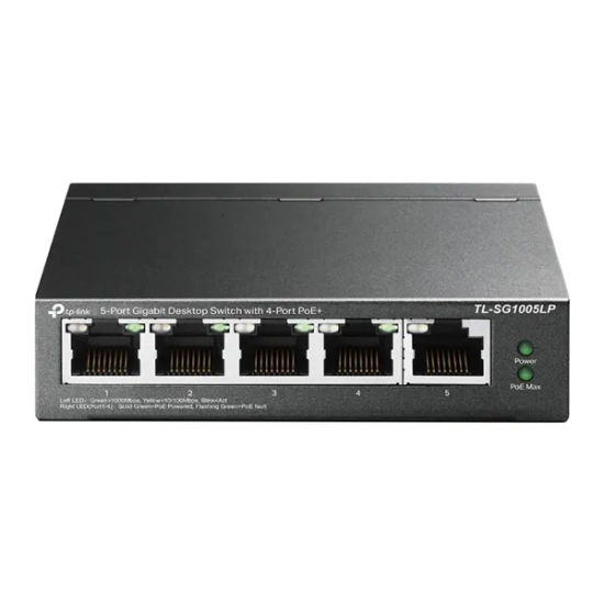 TP-Link TL-SG1005LP switch Gigabit Ethernet PoE+, 5 portów