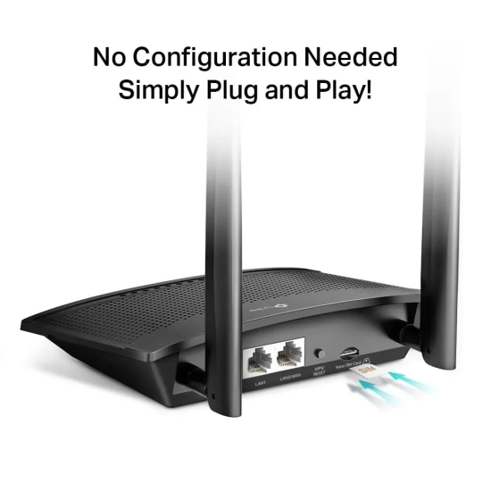 Router 4G LTE TP-Link TL-MR100 Wi-Fi N300