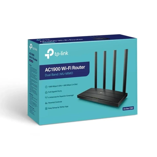 Router TP-Link Archer C80 AC1900 MU-MIMO