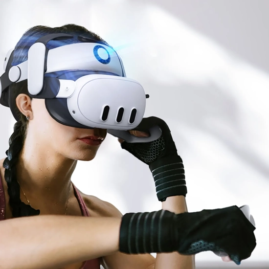 BOBOVR Pasek odciążający do gogli VR Meta Quest 3 z baterią zewnętrzną