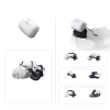 BOBOVR Zewnętrzna bateria B100 do Meta Quest S3 Pro i E3 Pro - biała