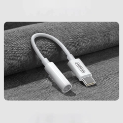 JOYROOM Adapter przejściówka do słuchawek 3.5 mm mini jack żeński - USB-C