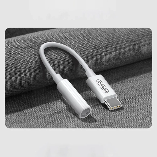 JOYROOM Adapter przejściówka do słuchawek 3.5 mm mini jack żeński - USB-C