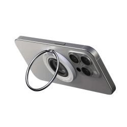JOYROOM Magnetyczny uchwyt na telefon MagSafe ring na palec czarny