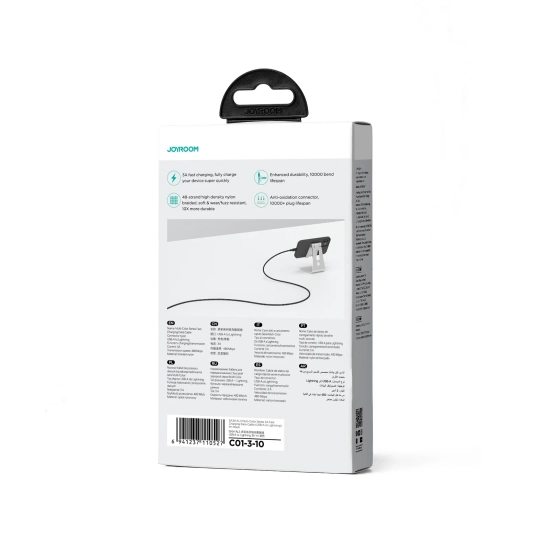 JOYROOM Kabel przewód do iPhone Multi-Color Series USB-A - Lightning 3A 1m