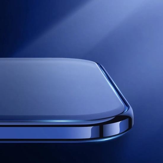 JOYROOM NBS ultra cienkie przezroczyste etui z metaliczną ramką do iPhone