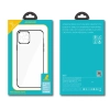 JOYROOM Ultra cienkie przezroczyste etui z metaliczną ramką do iPhone 12