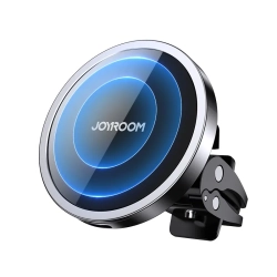 JOYROOM Samochodowy uchwyt magnetyczny indukcyjna ładowarka Qi 15W MagSafe