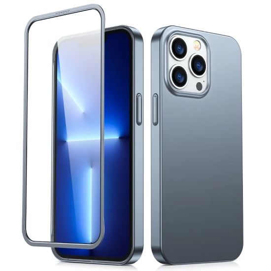 JOYROOM Etui pokrowiec do iPhone 13 Pro obudowa na tył i przód + szkło